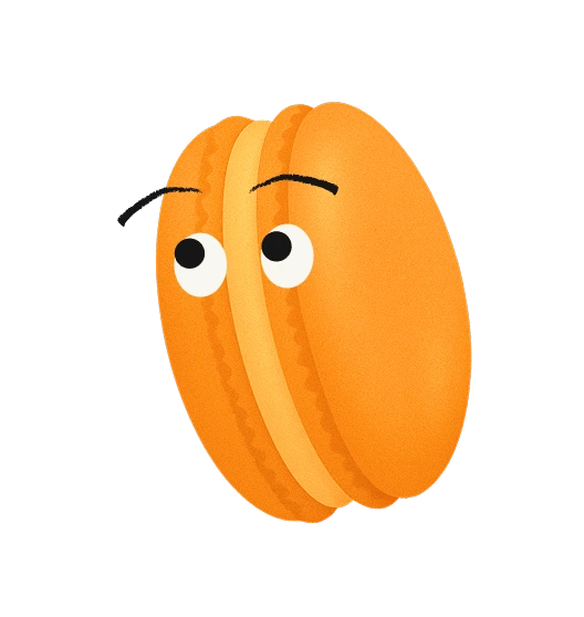 Right Macaron Decoration